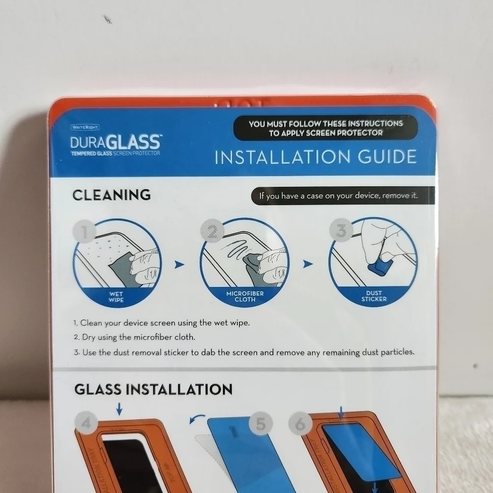 Samsung Galaxy A01 Tempered Duraglass Screen Protector NIB